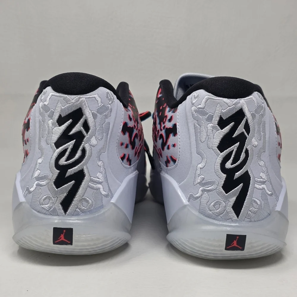 Jordan Zion 3 NRG Men's Basketball Shoes Sneakers Gray Black FZ1318-060 Size 14